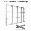 tradeshow display Flat tube frame design